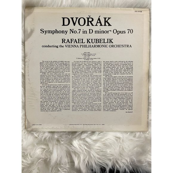 1971 Vinyl of Dvorak Symphony No. 7 Featuring the Vienna Philharmonic Orchestra - Picture 5 of 10